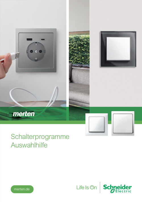 Merten Schalterprogramm Auswahlhilfe