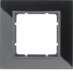 Glas schwarz