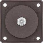 TV-Sat-Steckdosen braun