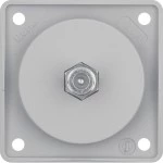 TV-Sat-Steckdosen grau
