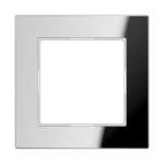 Glasrahmen silber verspiegelt
