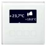 Glas Raumtemperaturregler