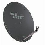 Wisi OA38H Alu-Spiegel 80cm mit Halterung anthrazit 