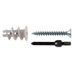 Fischer 052390 Gipskartondübel GK S mit Schraube 50 Stück 