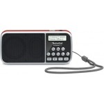 Technisat 0000/3922 Techniradio RDR rot mit LED Lampe 