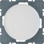 Berker 10092089 Blindverschluss mit Zentralstück R.1/R.3 polarweiß glänzend 