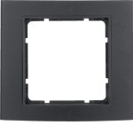 Berker 10113005 Rahmen 1-fach B.3 Alu schwarz/anthrazit 