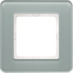 Berker 10116079 Rahmen 1-fach Q.7 Glas polarweiß 