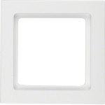Berker 10116099 Rahmen 1-fach Q.3 polarweiß samt 
