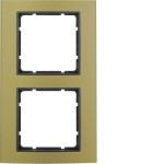 Berker 10123016 Rahmen 2-fach B.3 Alu gold/anthrazit 