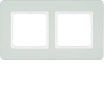 Berker 10126153 Rahmen 2-fach Q.7 Kunststoff mineralmint matt lackiert 