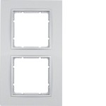Berker 10126424 Rahmen 2-fach B.7 alu matt 