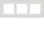 Berker 10136150 Rahmen 3-fach Q.7 Kunststoff sand matt lackiert 
