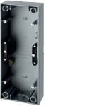Berker 10439939 Aufputz-Gehäuse 3-fach Q.3 alu samt lackiert 