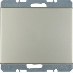 Berker 10457004 Blindverschluss mit Zentralstück K.5 Edelstahl Rostfrei 