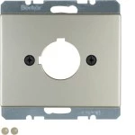 Berker 10710104 Zentralstück für Melde- und Befehlsgerät Ø 22,5 mm Arsys Edelstahl Rostfrei 