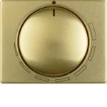 Berker 11340022 Zentralstück mit Regulierknopf für Drehzahlsteller Arsys gold Metall 