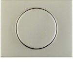 Berker 11357004 Zentralstück mit Regulierknopf für Drehdimmer K.5 Edelstahl Rostfrei 
