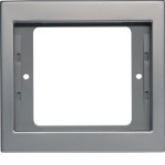 Berker 13137004 Rahmen 1-fach K.5 Edelstahl Metall mattiert 