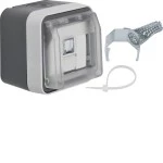 Berker 14093505 UAE Steckdose 8-polig geschirmt Cat.6 AP W.1 grau 