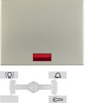 Berker 14157004 Wippe mit 5 beiliegenden Linsen K.5 Edelstahl Rostfrei 
