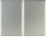 Berker 14357004 Wippe 2-fach K.5 Edelstahl Rostfrei 