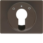 Berker 15040011 Zentralstück für Jalousie-Schlüsselschalter/-taster Arsys braun glänzend 
