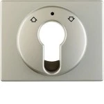 Berker 15049014 Zentralstück für Jalousie-Schlüsselschalter/-taster Arsys edelstahl lackiert 