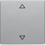 Berker 16206074 Wippe mit Aufdruck Symbol Pfeile Q.1/Q.3 alu samt lackiert 