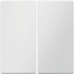 Berker 16236089 Wippe 2-fach Q.1/Q.3 polarweiß samt 