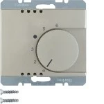 Berker 20269004 Temperaturregler mit Wechsler und Zentralstück Arsys edelstahl lackiert 