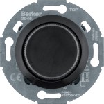 Berker 294511 Nebenstellen-Einsatz für Universal-Drehdimmer Komfort 1930/Glas/R.classic schwarz glänzend 