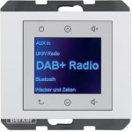 Berker 29847009 Radio Touch UP DAB+ K.1/K.5 polarweiß glänzend 