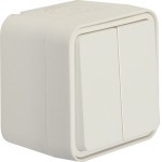 Berker 30753502 Serienschalter AP W.1 polarweiß 