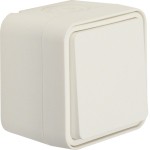 Berker 30763502 Wechselschalter AP W.1 polarweiß 