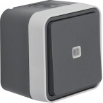 Berker 31763505 Kontroll-Wechselschalter AP W.1 grau 