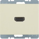 Berker 3315420002 High Definition Steckdose Arsys cremeweiß glänzend 