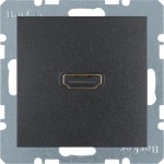 Berker 3315421606 High Definition Steckdose S.1/B.3/B.7 anthrazit matt 