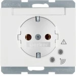Berker 41520069 Schuko-Steckdose mit Überspannungsschutz Arsys polarweiß glänzend 