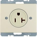 Berker 41690002 Steckdose mit Schutzkontakt 'USA/CANADA' NEMA 5-20 R Arsys cremeweiß glänzend 
