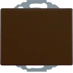Berker 47470001 Schuko-Steckdose mit Klappdeckel und erhöhter Berührungsschutz Arsys braun glänzend 