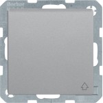 Berker 47516074 Schuko-Steckdose mit Klappdeckel und erhöhter Berührungsschutz Q.1/Q.3 alu samt lackiert 