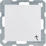 Berker 47528989 Schuko-Steckdose mit Klappdeckel S.1 IP44 polarweiß glänzend 