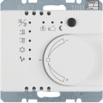 Berker 75441149 Temperaturregler mit Tasterschnittstelle Arsys polarweiß glänzend 