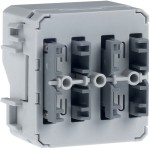 Berker 80141200 W.1 Taster Busankoppler,1-fach,Wippe mit Schrägstellung,ein Schaltpunkt 