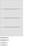 Berker 80164770 Tastsensor 4-fach Komfort mit Beschriftungsfeld KNX K.1 polarweiß glänzend 