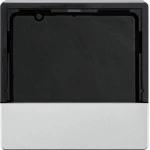 Berker 80960121 Abdeckung für KNX Temperaturregler und Raumcontroller Q.1/Q.3 alu samt lackiert 