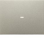 Berker 80960273 Abdeckung für Tastsensor-Modul 1-fach mit Linse K.5 edelstahl matt lackiert 
