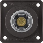 Berker 845712501 Power Steckdose 12 V Integro Modul-Einsätze braun matt 
