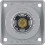 Berker 845712507 Power Steckdose 12 V Integro Modul-Einsätze grau glänzend 